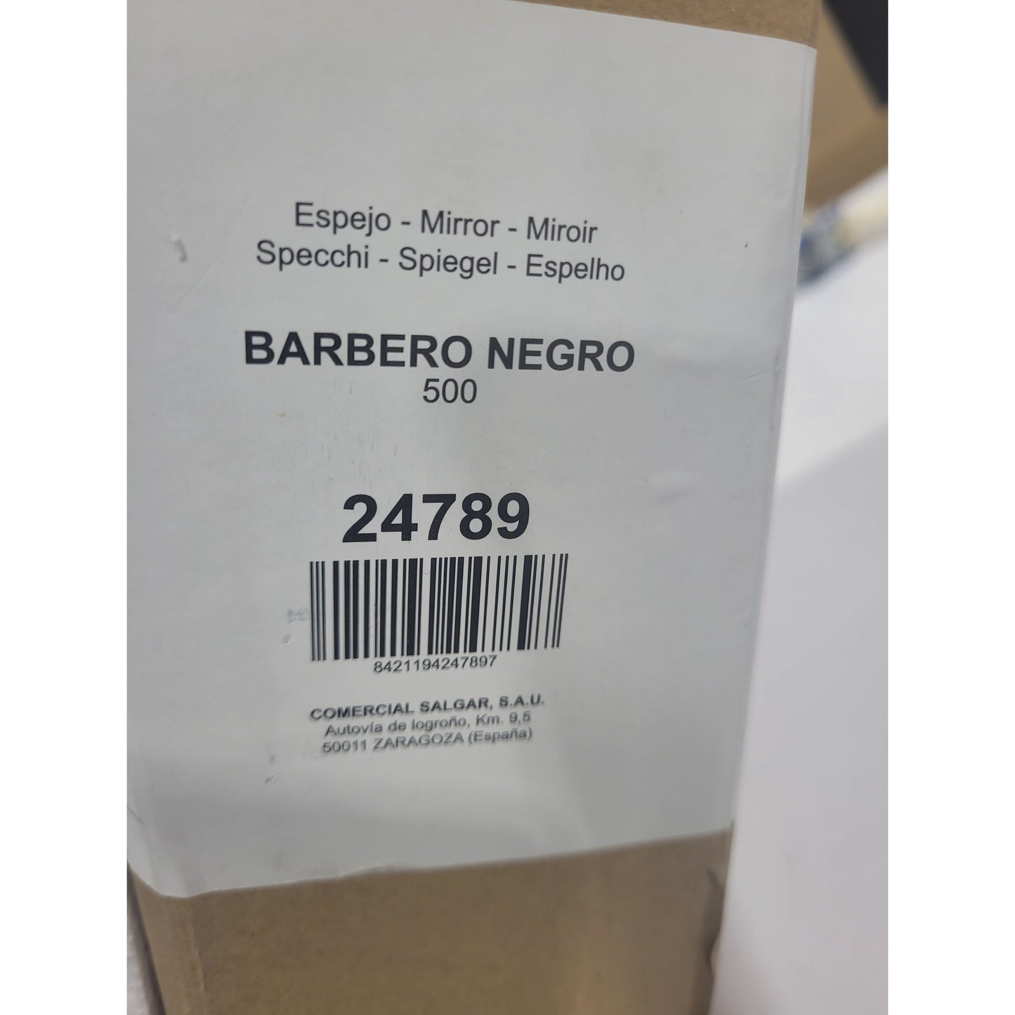 Mirror Barber 20" (500) (Demo mirror #D)