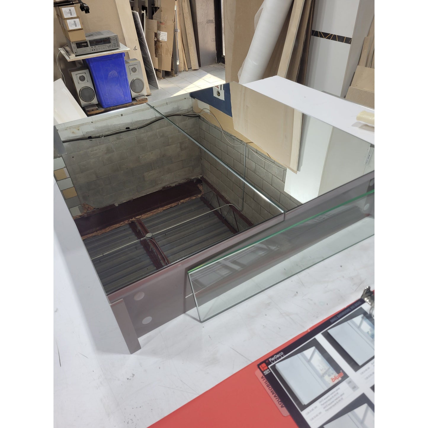 Medicine cabinet 24" with 2 mirror doors CUB-24-MC-TP (Demo medicine cabinet #E)