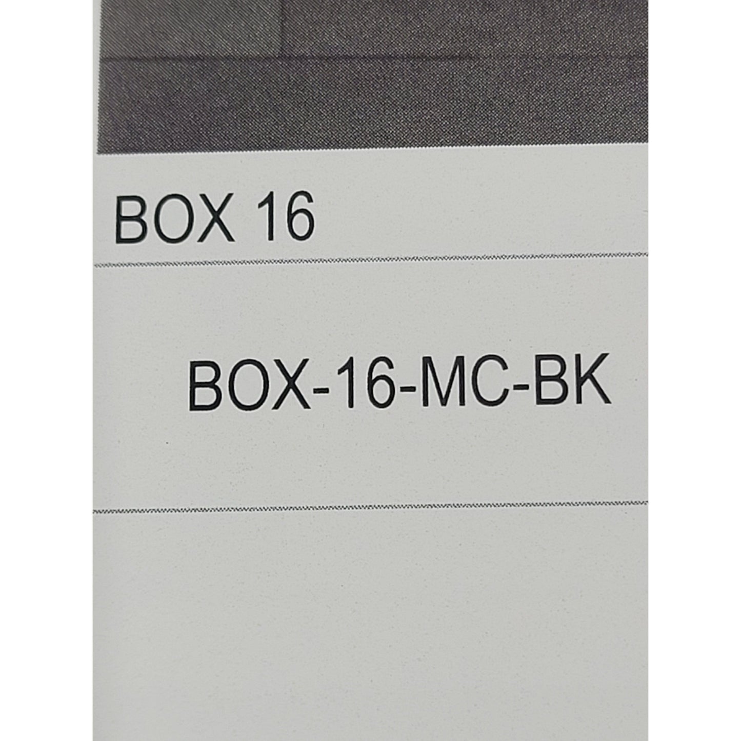Medicine cabinet 16" gloss black with 1 mirror doors BOX-16-MC-BK (Demo medicine cabinet #F)