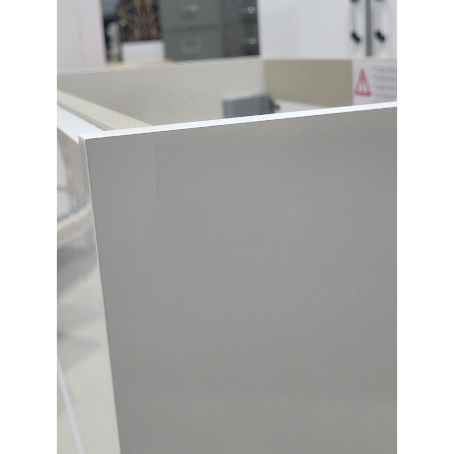 Vanity 36" (900) gloss white Noja wall hung (Demo vanity #N)