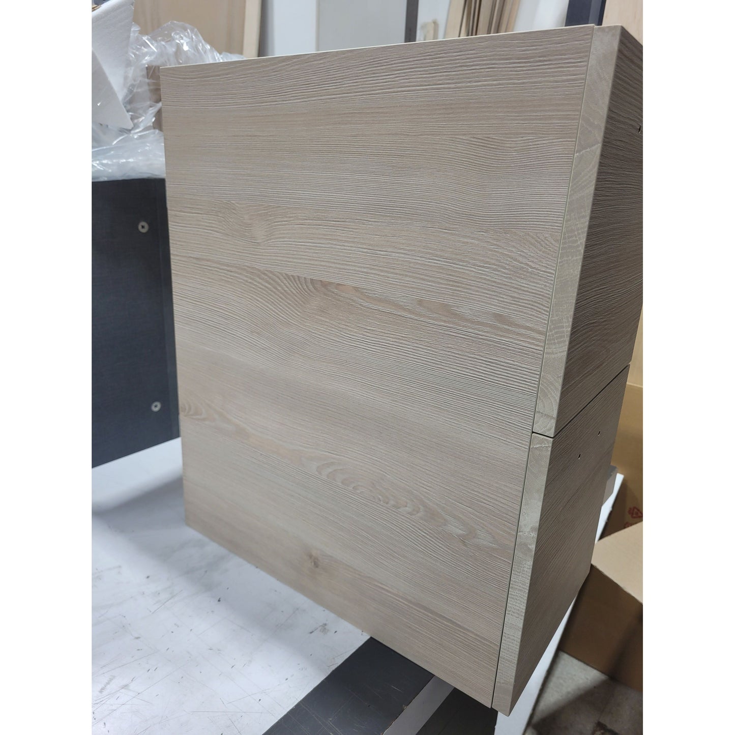 Wall hung storage unit 10 Inches (250) Natural