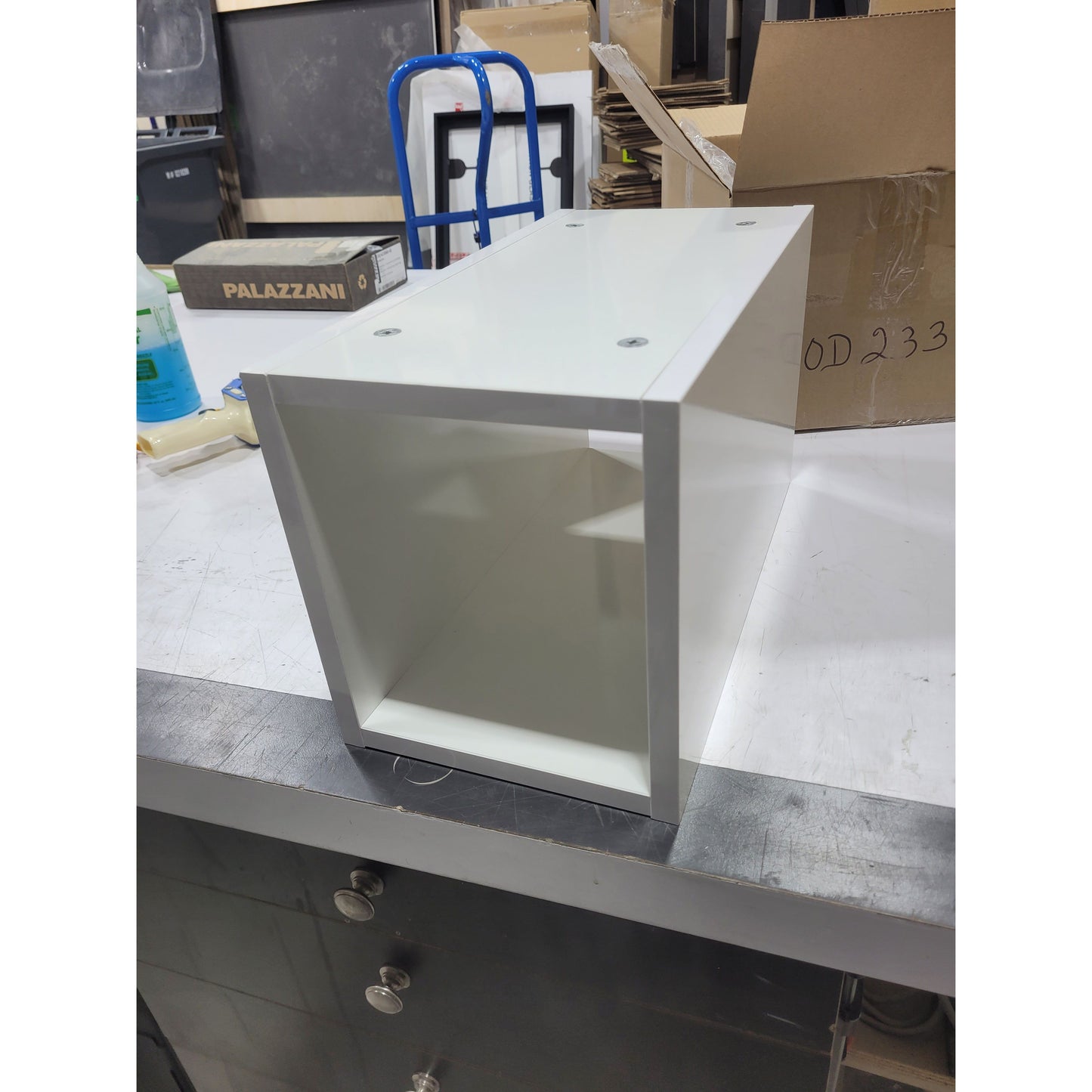 Niche for 10 Inches (250) storage unit gloss white (Demo niche #Q)