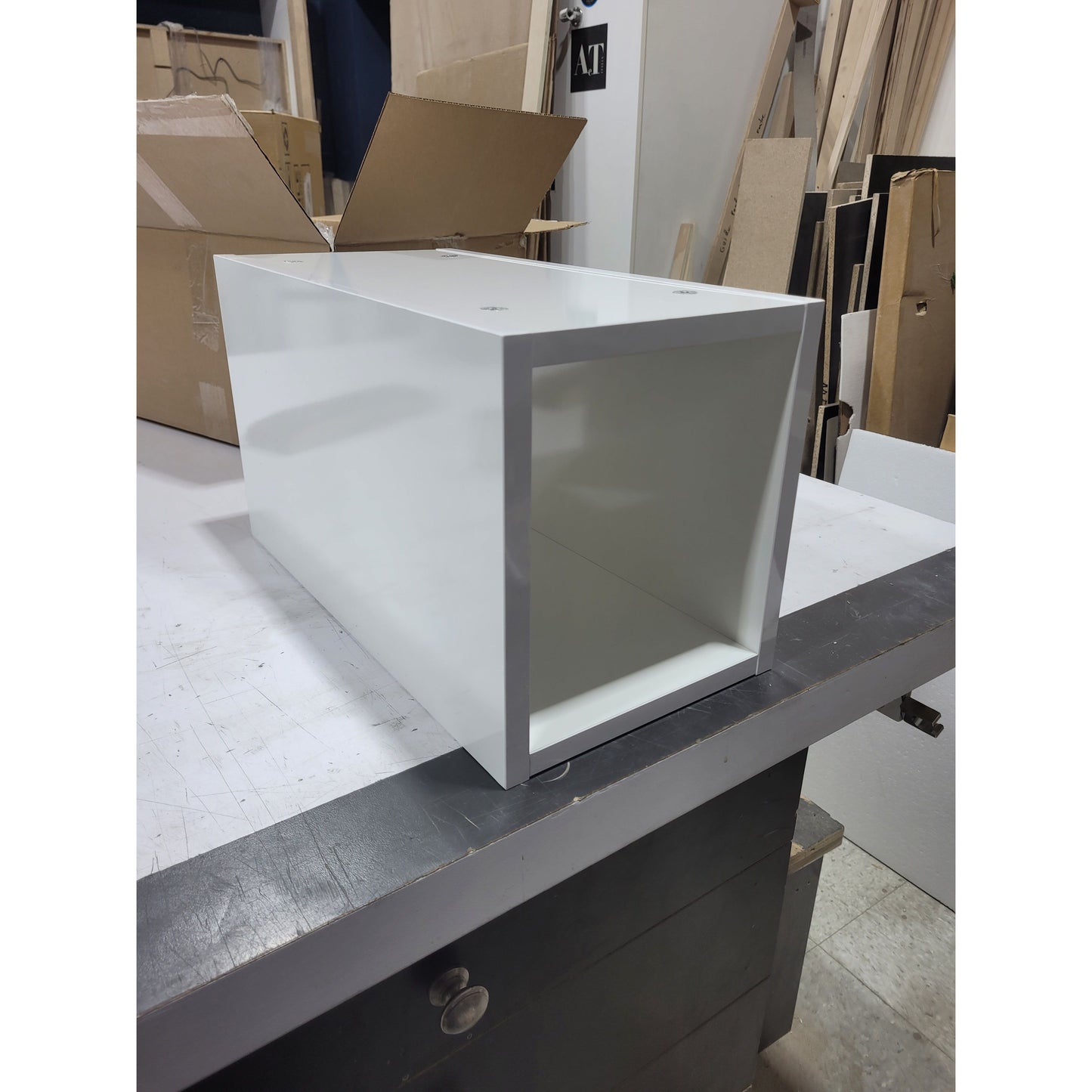 Niche for 10 Inches (250) storage unit gloss white (Demo niche #Q)