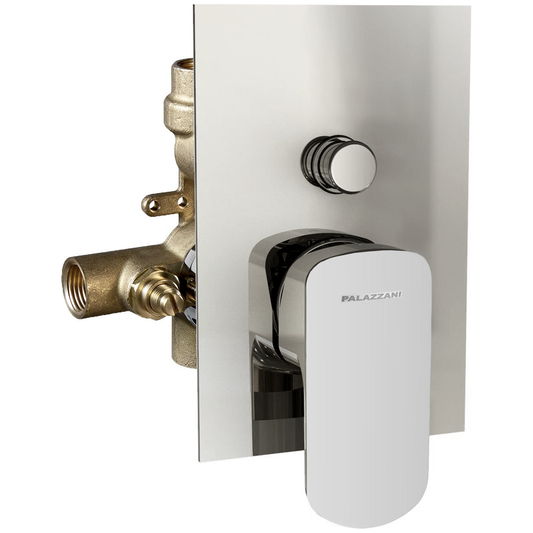 Shower valve pressure balanced Mis 2 functions 561020 CHROME AND WHITE
