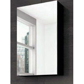 Medicine cabinet 16" gloss black with 1 mirror doors BOX-16-MC-BK (Demo medicine cabinet #F)