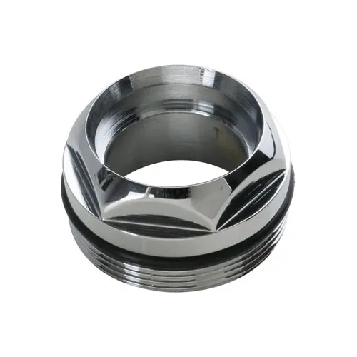 Chromed brass retaining nut for 990253 cartridge