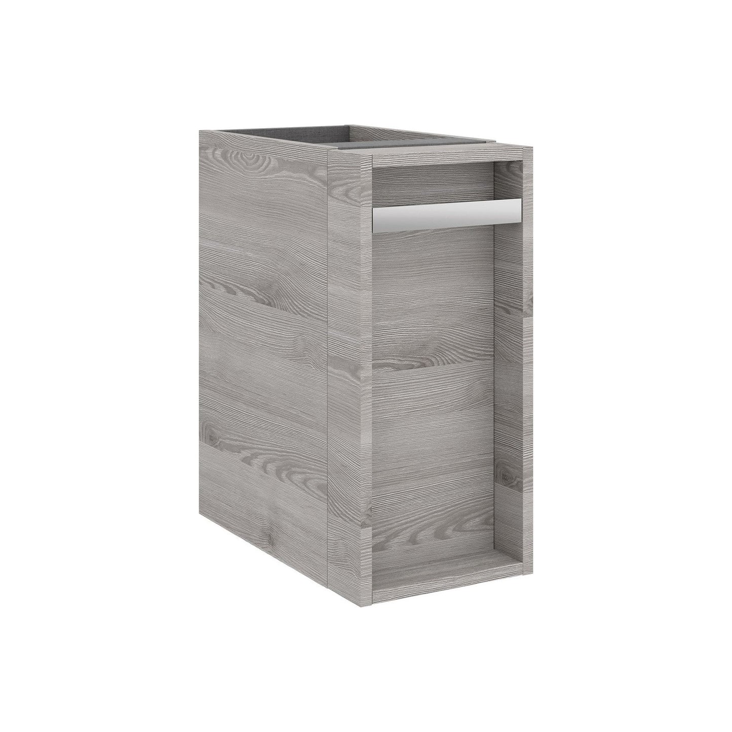 Wall hung storage unit 10 Inches (250) Bay pine