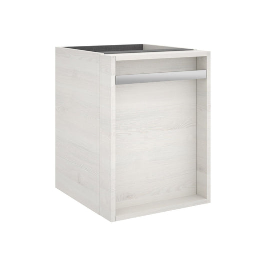 Wall hung storage unit 16 Inches (400) Sbiancato