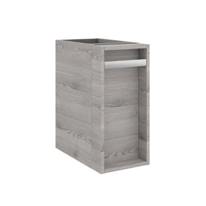 Wall hung storage unit 10 Inches (250) Bay pine