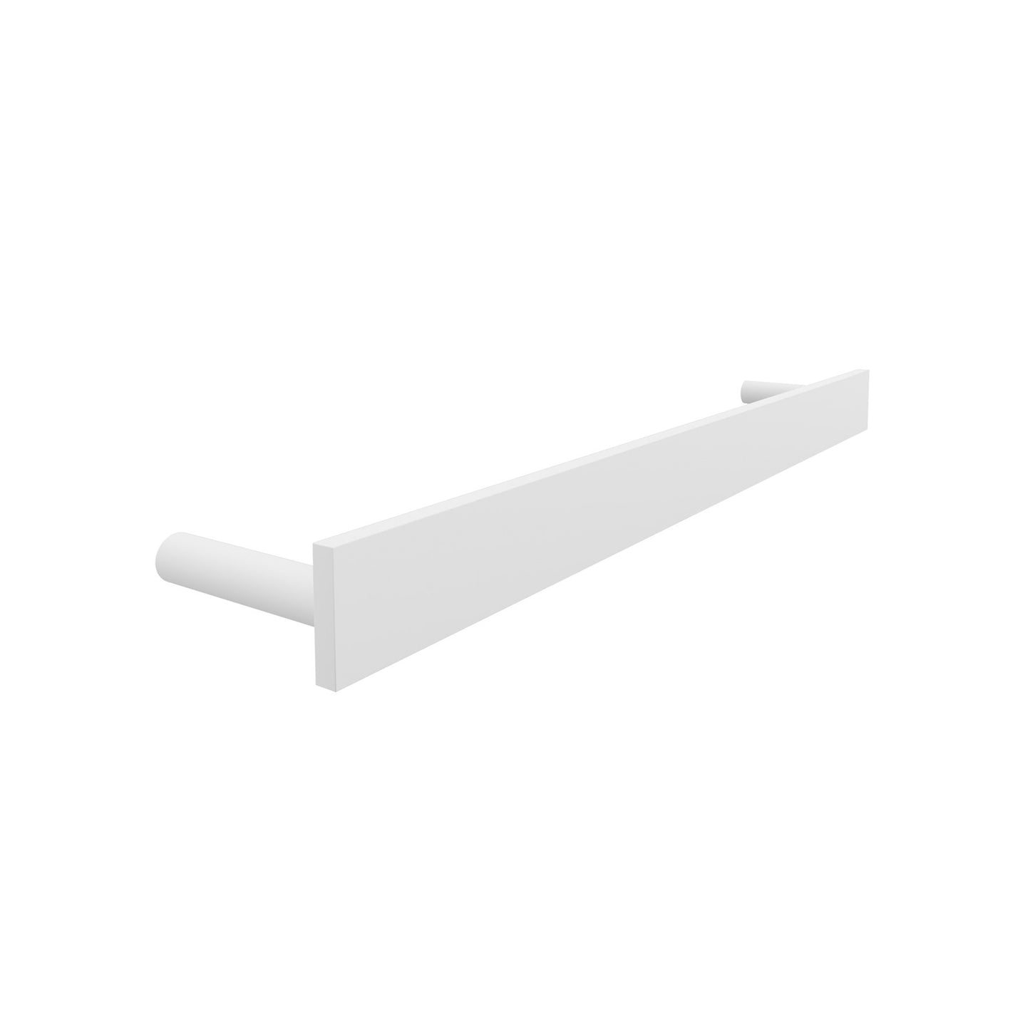Towel bar / handle for 400mm wall hung coqueta storage MATTE WHITE OPT26920