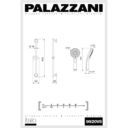 Palazzani sliding rail kit