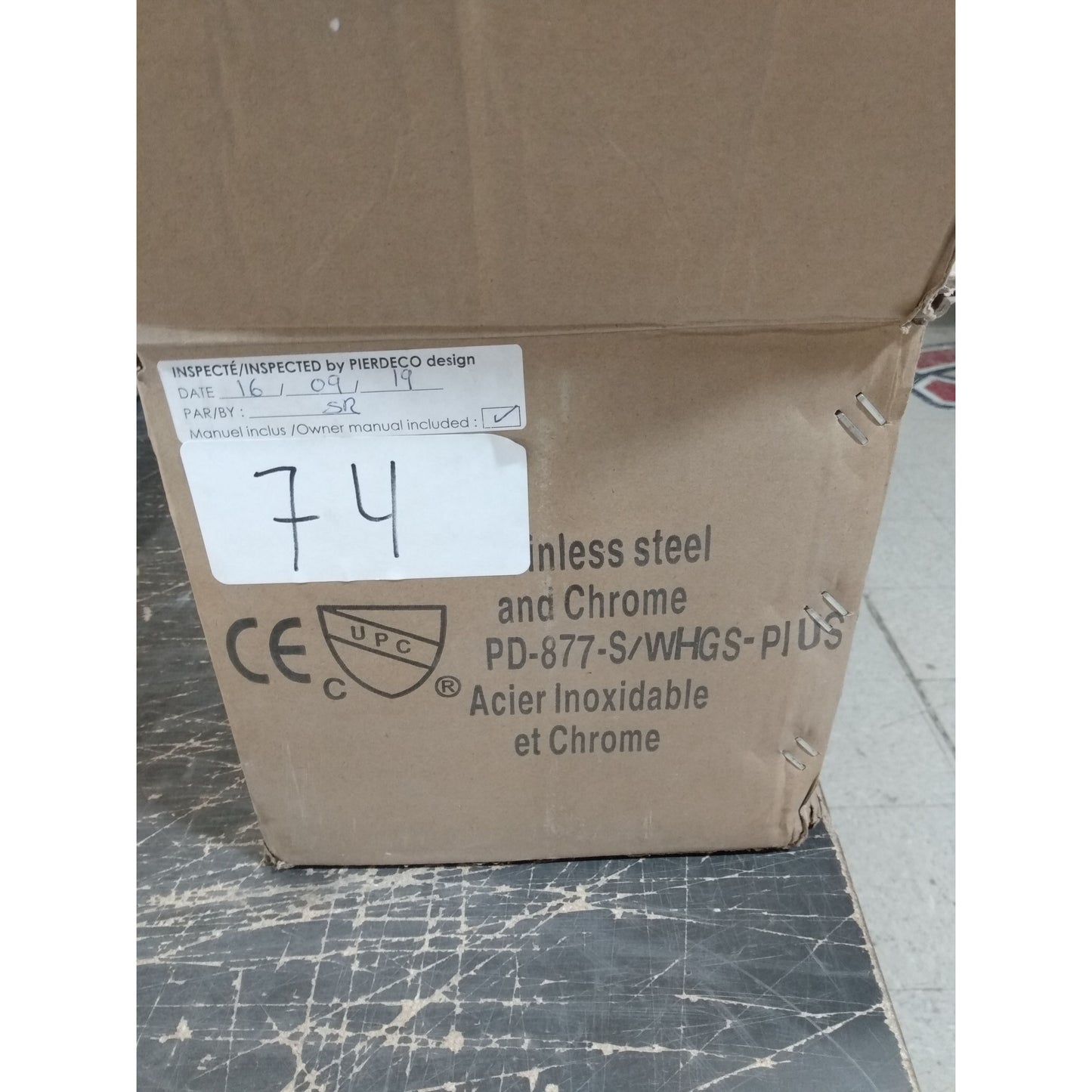 PD-877-S/WHGSSPLUS (Demo shower column #74)