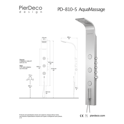 PD-810-S/SS (Demo shower column #8)