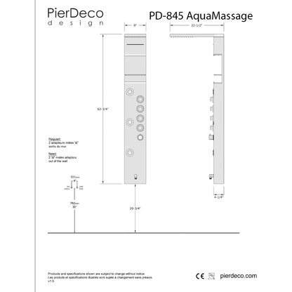 PD-845-S-PSS (Colonne de douche de démonstration #78)