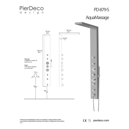 PD-879-S/SS (Demo shower column #15)