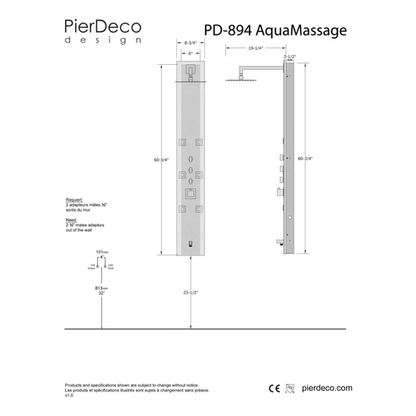 PD-894-S/SS (Demo shower column #14)