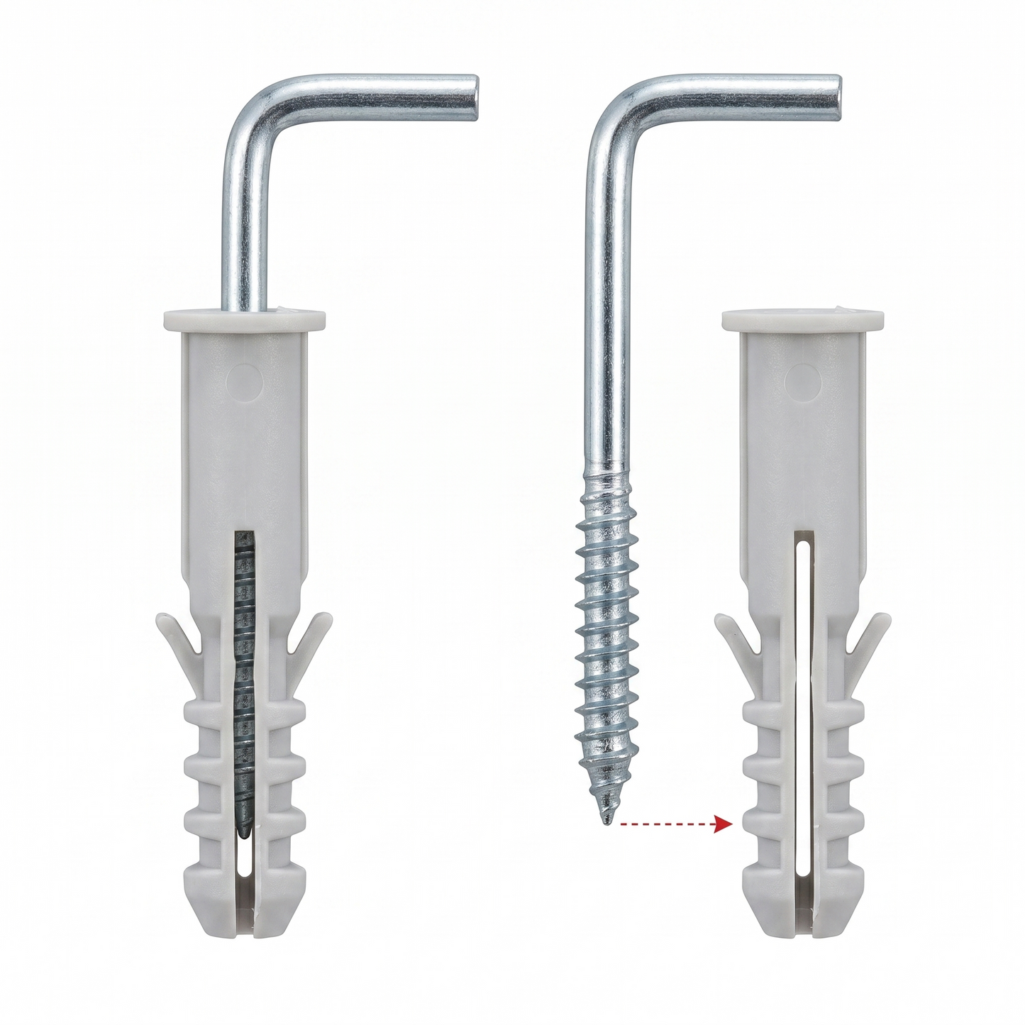 Kit d'ancrages muraux pour miroir Salgar