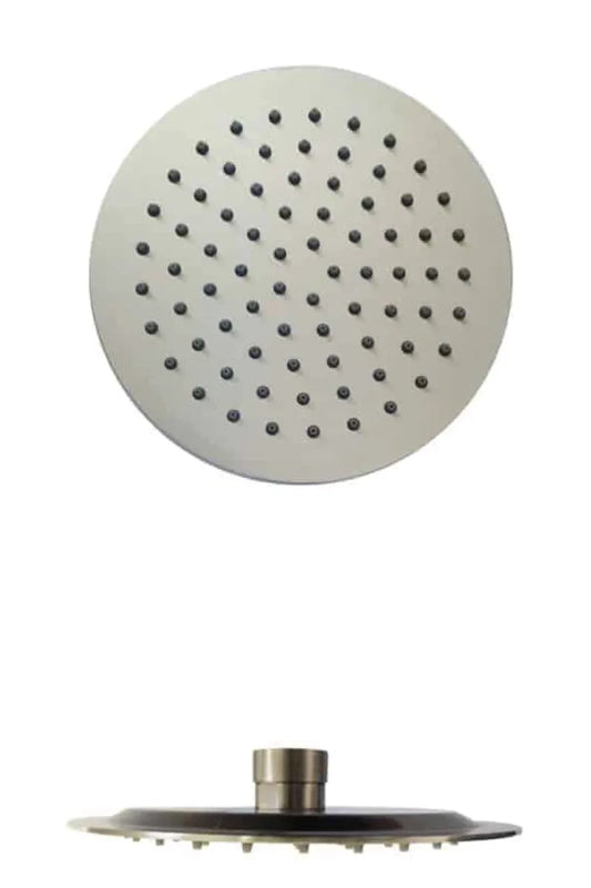 8 inch polished stainless steel showerhead