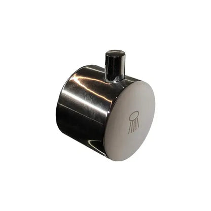 Aquamassage volume control handle with diamond cut pattern