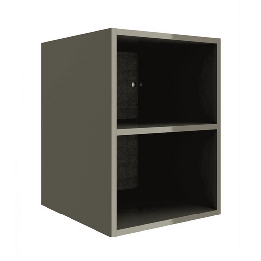 Wall-hung storage unit Alliance 16 inches (400) 2 spaces Taupe